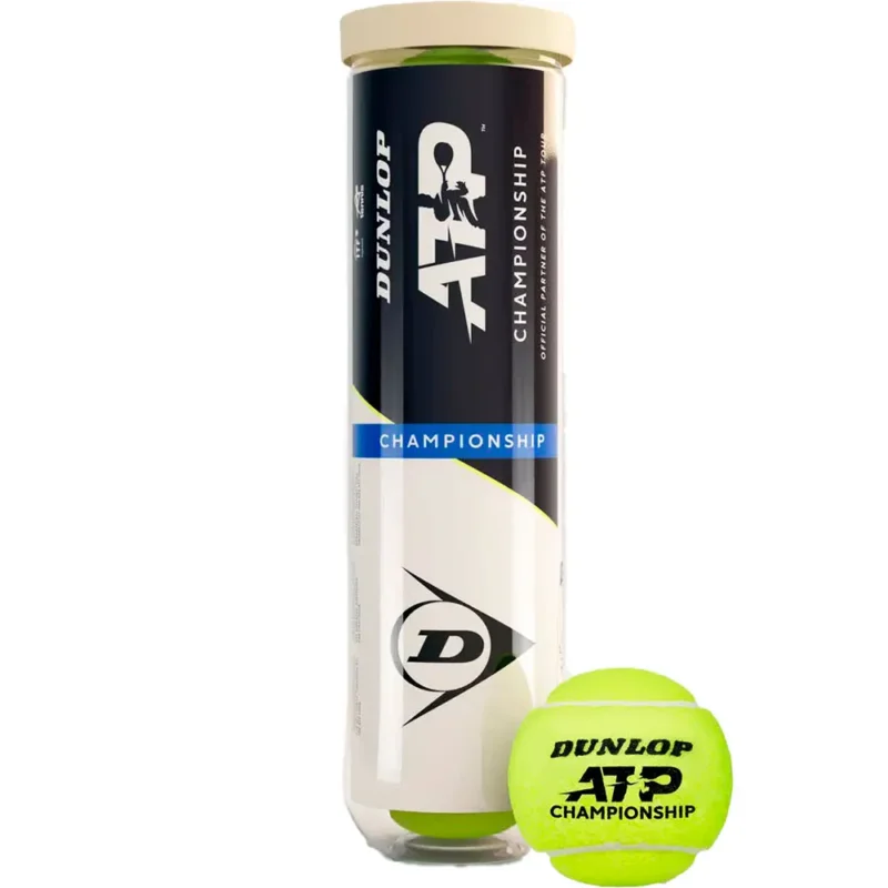 Dunlop Boîte de balles de tennis Tb atp championship 2x4pet sleeve Retour Gratuit
