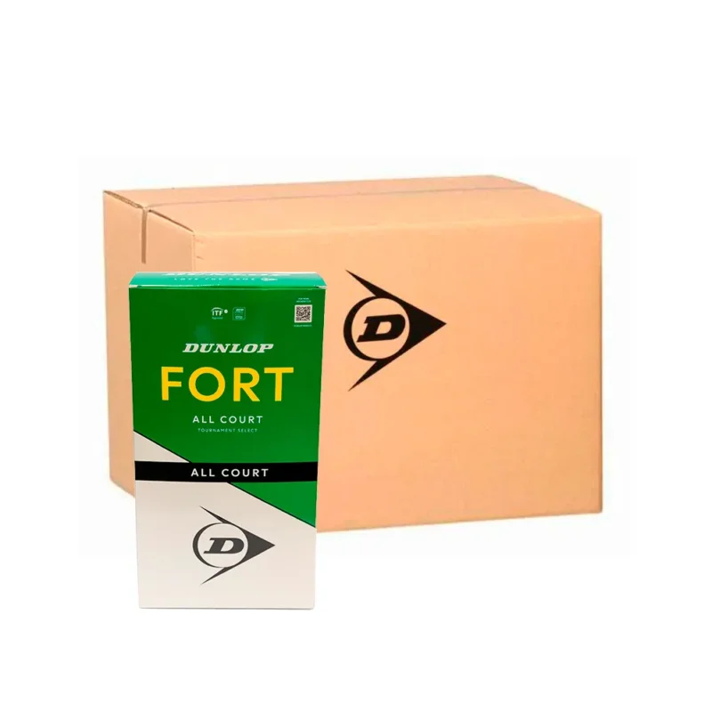Dunlop Boîte de balles de tennis Tb fort all court ts 2x4pet Top Vente