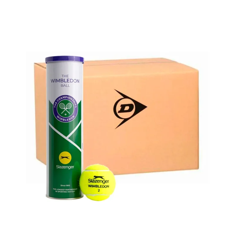 Dunlop Boîte de balles de tennis Wimbledon Offre Exclusive