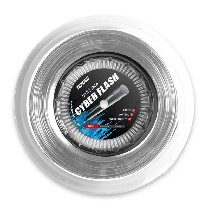 Topspin Corde de bobine de tennis Cyber flash 220m Soldes