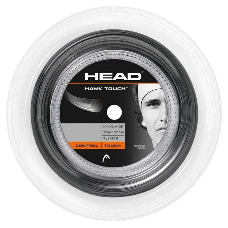 Soldes Head Corde de bobine de tennis Hawk Touch 200 m