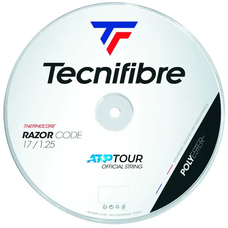 Tecnifibre Corde de bobine de tennis Razor Code 200 m Authentique
