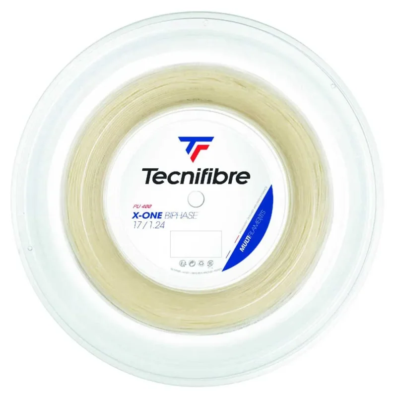 Produit De Marque Tecnifibre Corde de bobine de tennis Reel X-One 200 m