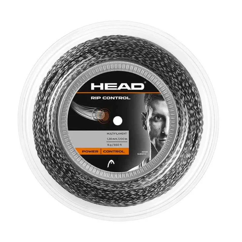Commander Vite Head Corde de bobine de tennis Rip Control 200 m