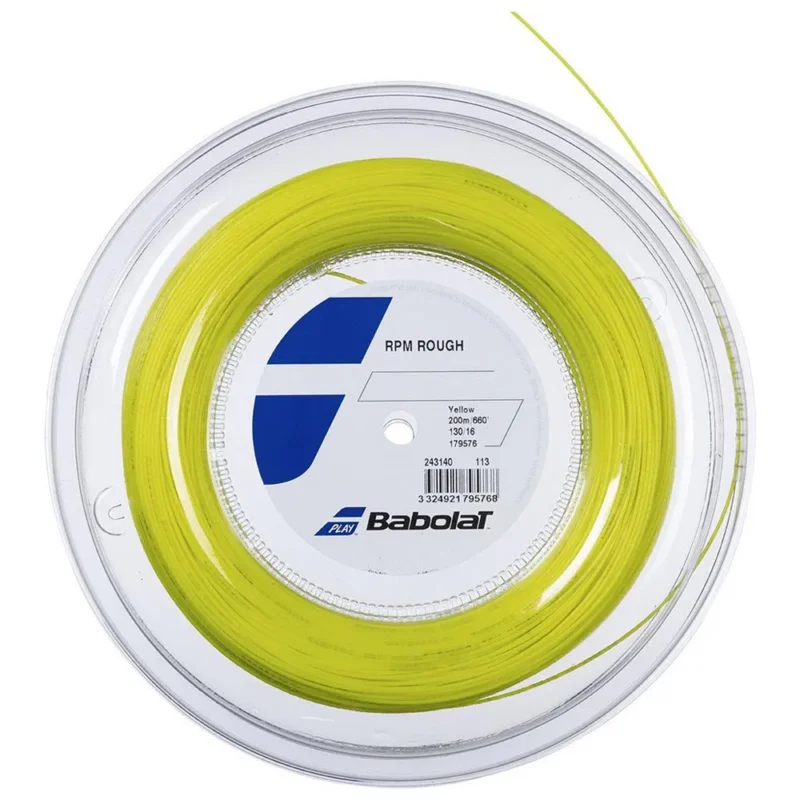 Nouvel Arrivage Babolat Corde de bobine de tennis RPM Rough 200 m