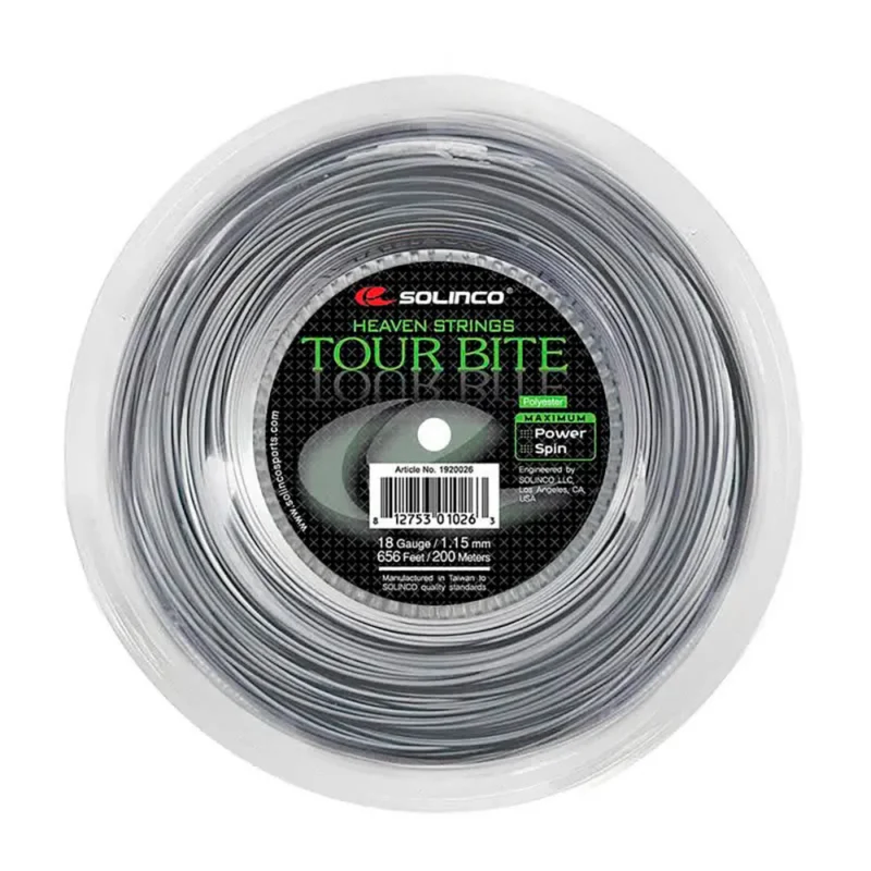 Paiement Sécurisé Solinco Corde de bobine de tennis Tour bite 18 200 m