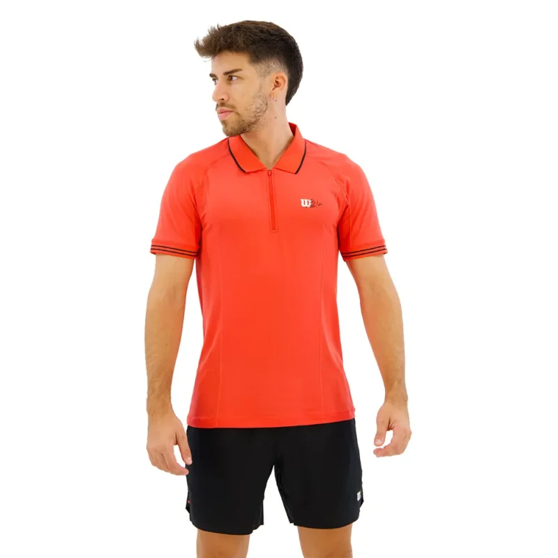 Certifié Wilson Polo à manches courtes Series Seamless