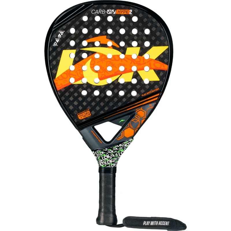Lok Raquette de padel Carbon hype gen2 2025 Prix Réduit