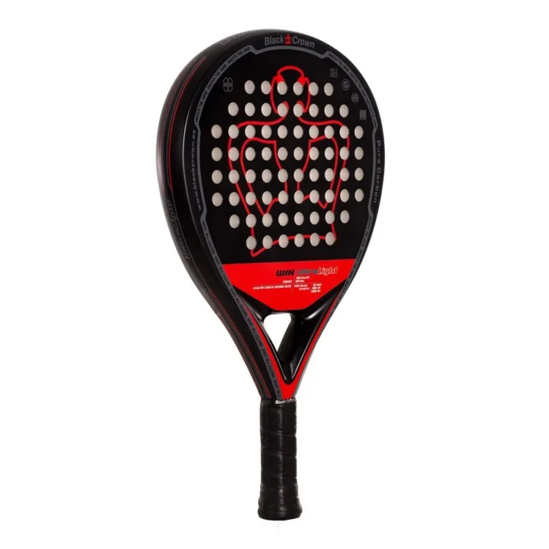 Dernier Modèle Black Crown Raquette de padel Win ultralight