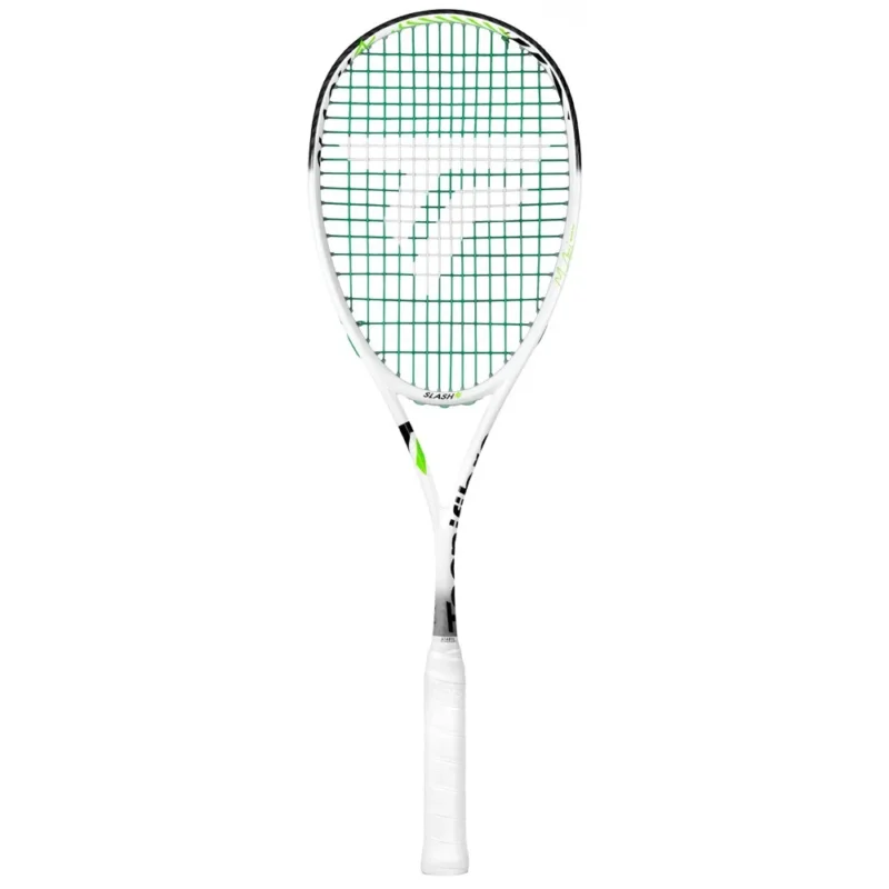Tecnifibre Raquette de squash Slash 120 control strung 305 green Nouvelle Collection