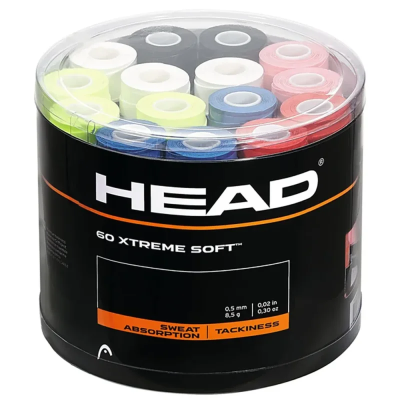 Remise Head Surgrip de tennis Xtremesoft 60 unités