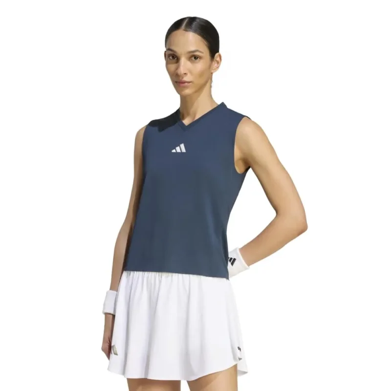 Paiement Sécurisé adidas T-shirt sans manches Tennis Climacool Match Pro