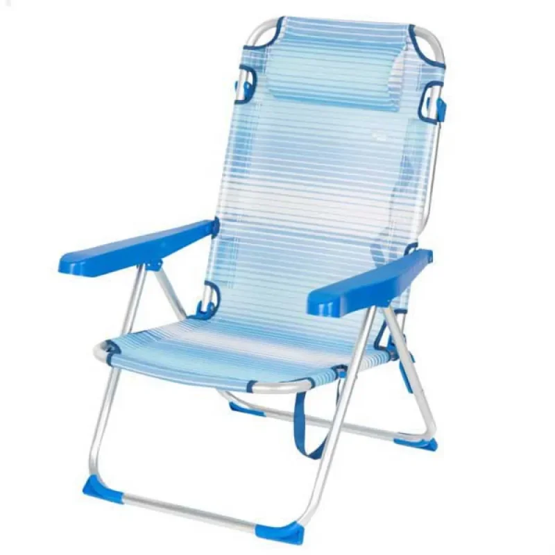 Aktive 62672 chaise pliante multi-positions 53x60x90 cm Réduction