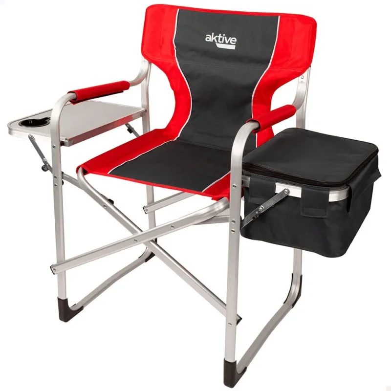 Prix Bas Aktive Avec plateau et sac isothermeChaise de réalisateur pliante Aluminium