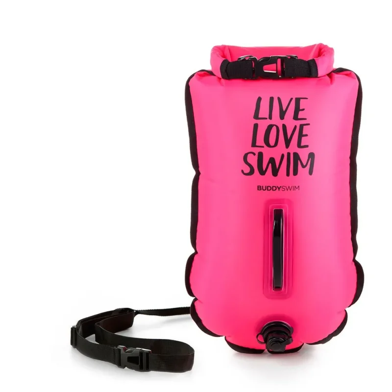 Dernier Modèle Buddyswim Bouée Live Love Swim 20L