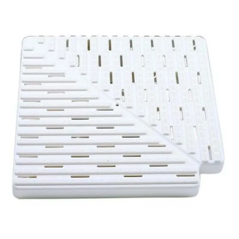 Vente Directe Astralpool Carreaux d´angle en plastique pour caniveau de trop-plein 22381 90º h22mm L300mm L1_295mm