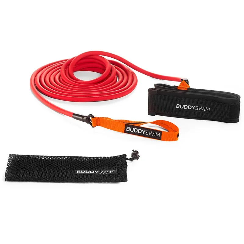 Super Prix Buddyswim Ceinture d´entraînement de résistance Long Speed Medium