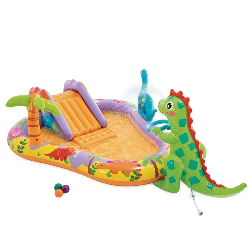Intex Centre de jeux aquatiques Dino Park 201x157x69 cm Meilleure Vente