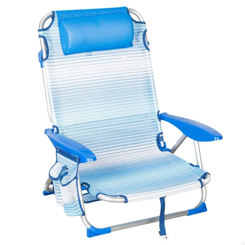 Aktive Chaise basse pliante multi-positions en aluminium 62671 Livraison Express