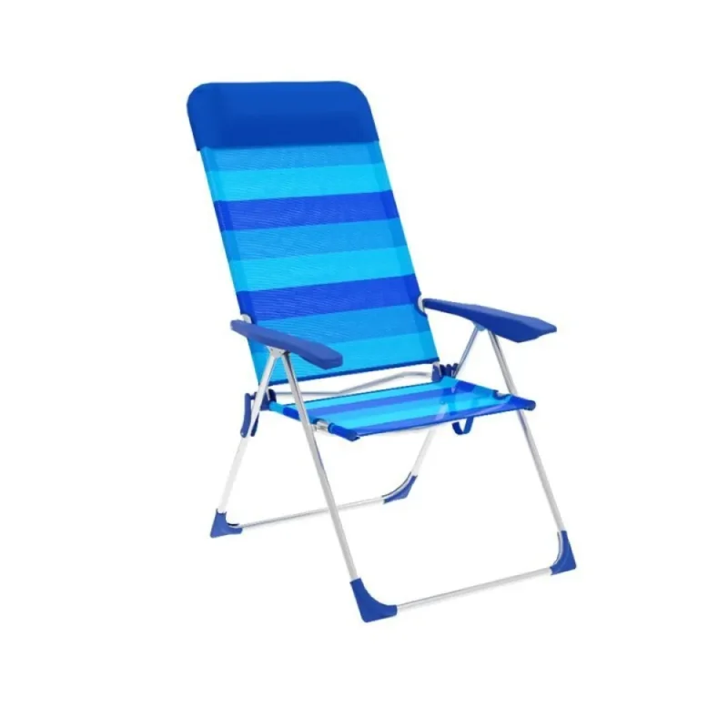 Marbueno Summer Chaise pliante 5 positions 69x58x109 cm Promotion Saisonnière