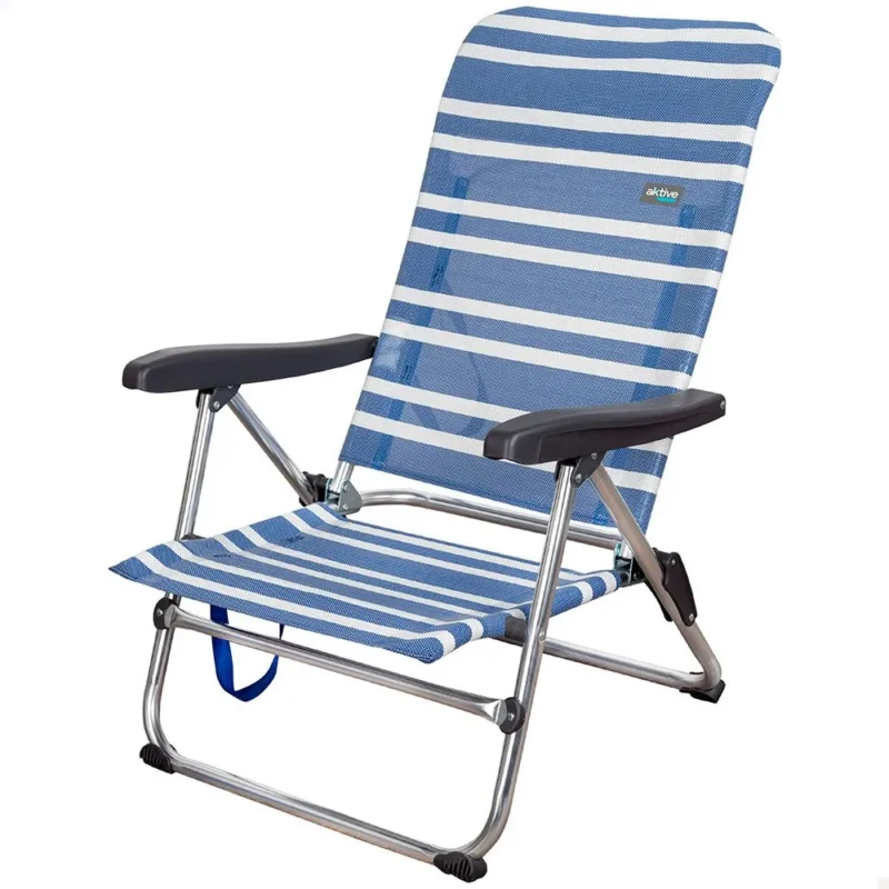 Aktive Chaise pliante 5 positions basse 61x50x85 cm Offre Du Jour