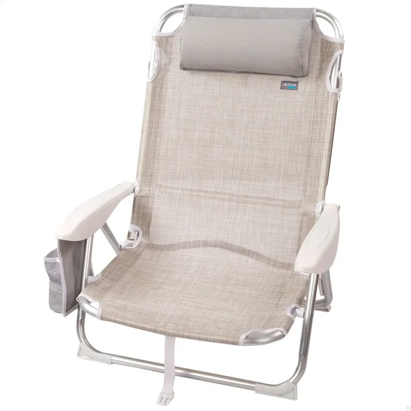Aktive Chaise pliante de plage multi-positions en aluminium Vente Directe