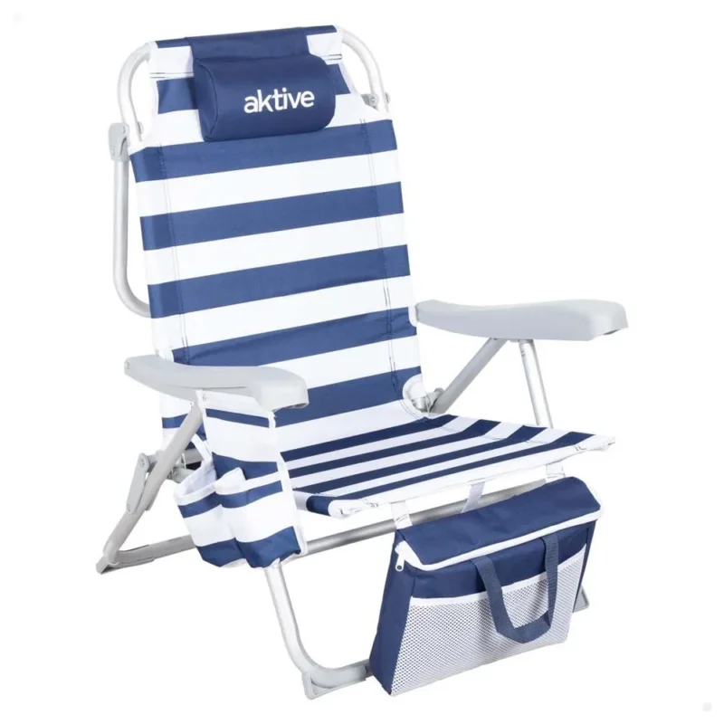 Aktive Chaise pliante multiposition Pillow & Pockets & Fridge Offre Limitée