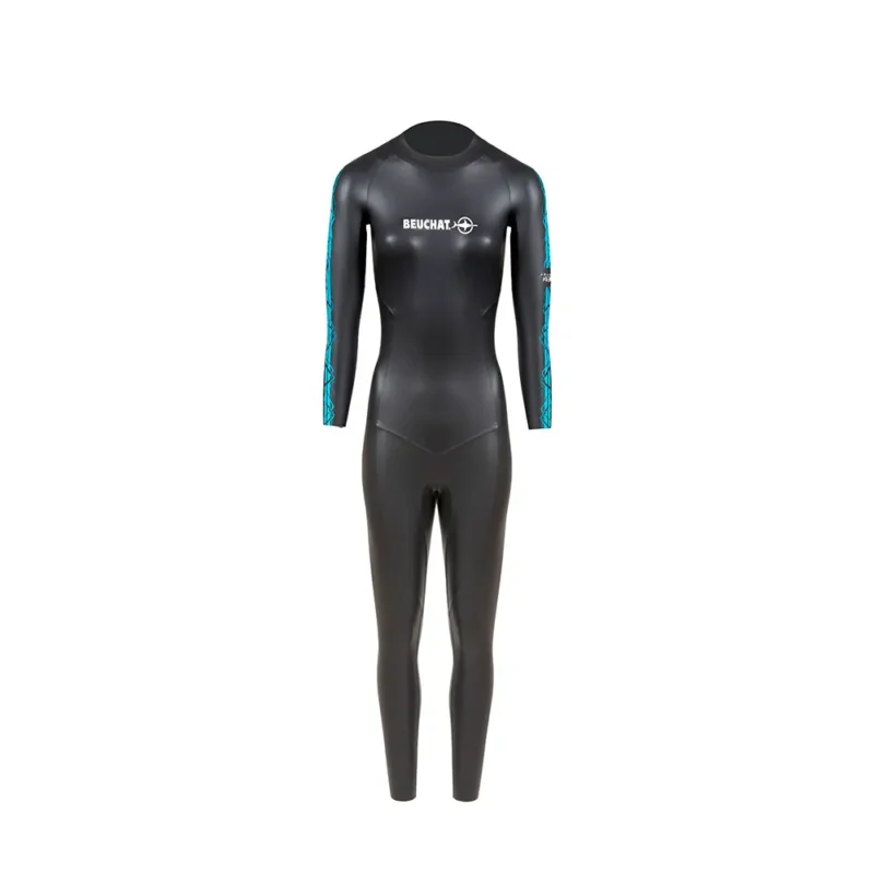 Beuchat Combinaison en néoprène à manches longues pour femme 520301 Zento 2 mm Nouvel Arrivage