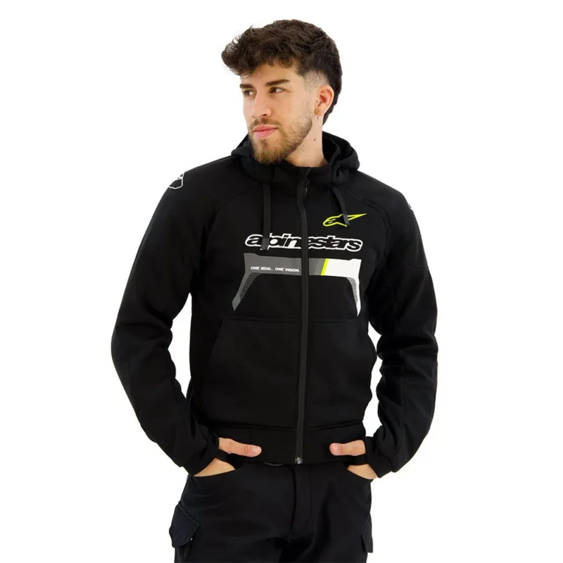 Achat Immédiat Alpinestars Sweat-shirt à zip Chrome Ignition