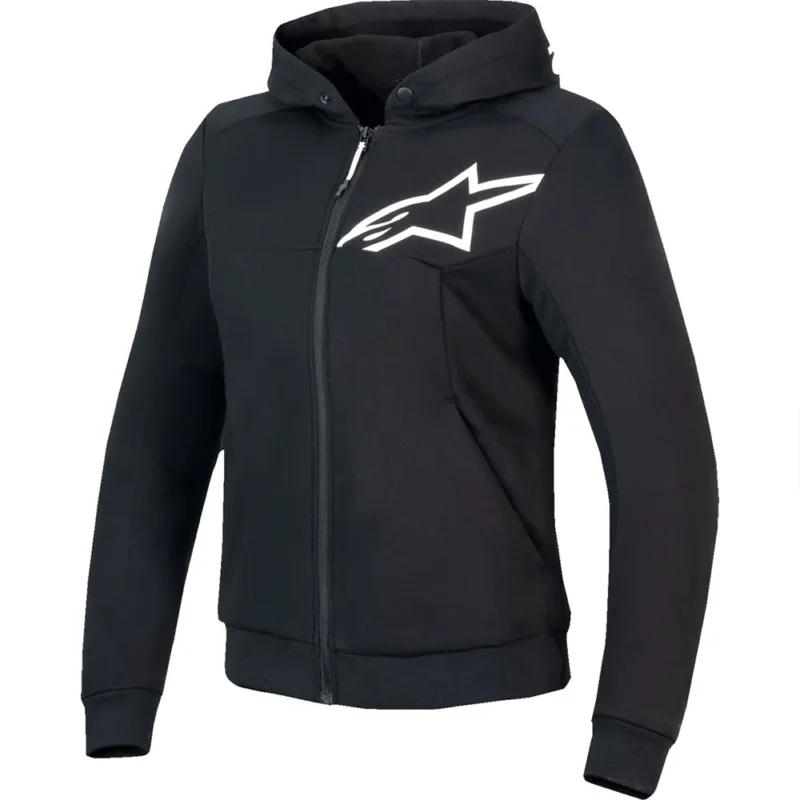 Alpinestars Sweat-shirt à zip Stella Chrome V2 Sport Dernier Modèle