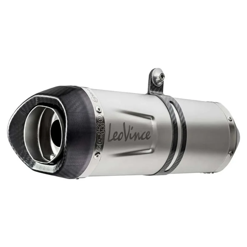Jusqu'à Épuisement Des Stocks Leovince Système de ligne complète homologué LV One Evo Yamaha Ref 14251EK Stainless Steel&Carbon Slash Cut