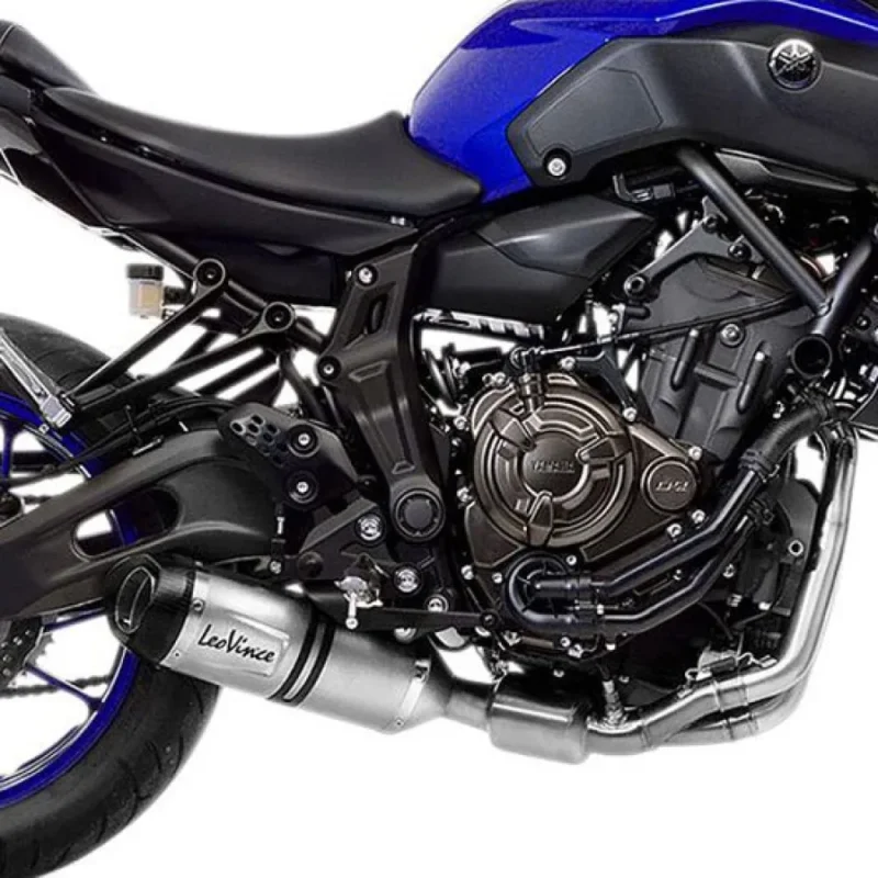 Expédition Rapide Leovince Système de ligne complète non homologué One Evo Yamaha MT-07 14251E Stainless Steel
