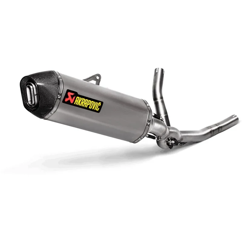 Jusqu'à Épuisement Des Stocks Akrapovic Système de ligne complète non homologué Racing Steel&Titanium V-Strom 650 Ref S-S6R9-WT