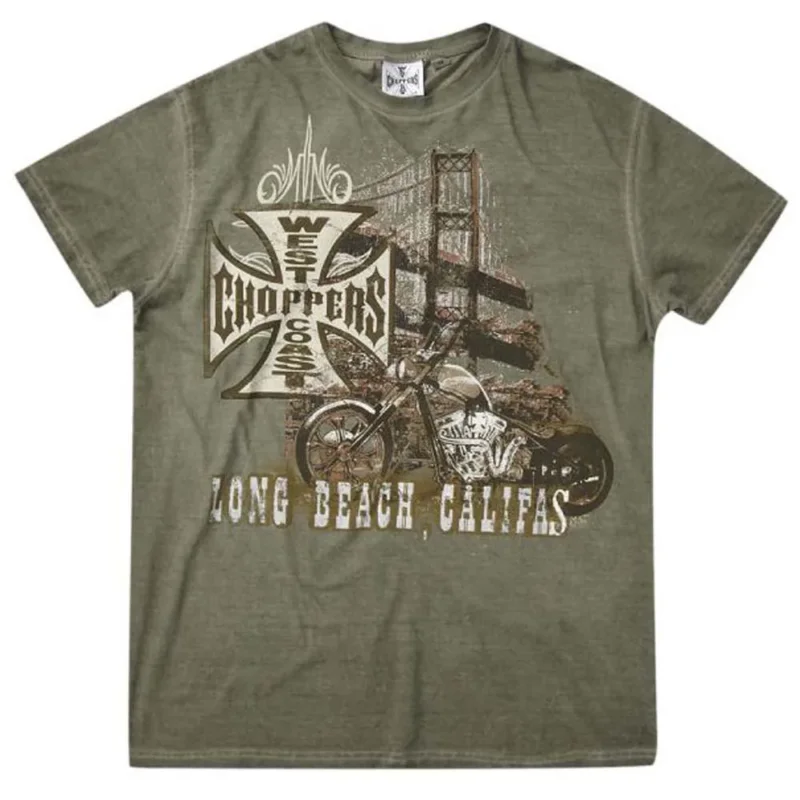 West Coast Choppers T-shirt à manches courtes Bridge Solde