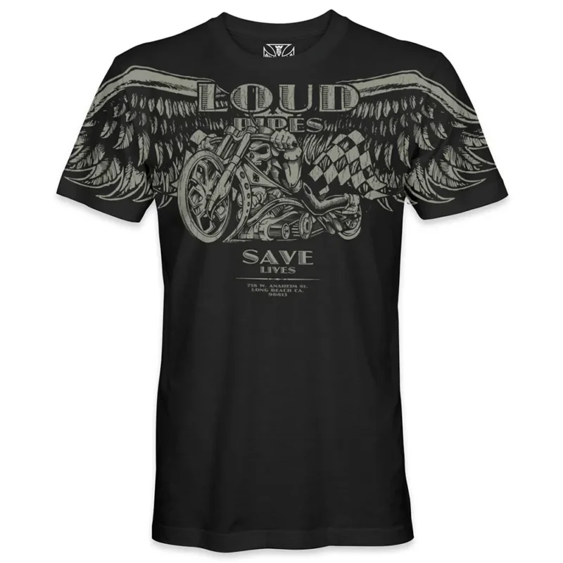 West Coast Choppers T-shirt à manches courtes Loud Pipes Achetez Aujourd'hui