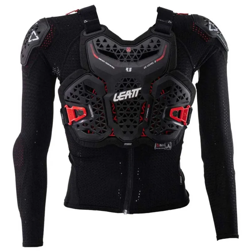 Leatt T-shirt de protection à manches longues 4.5 Hybrid Jr Soldes