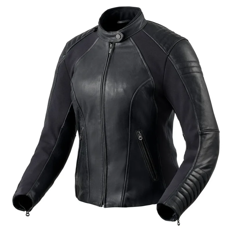 Retour Gratuit Revit Veste en cuir Coral