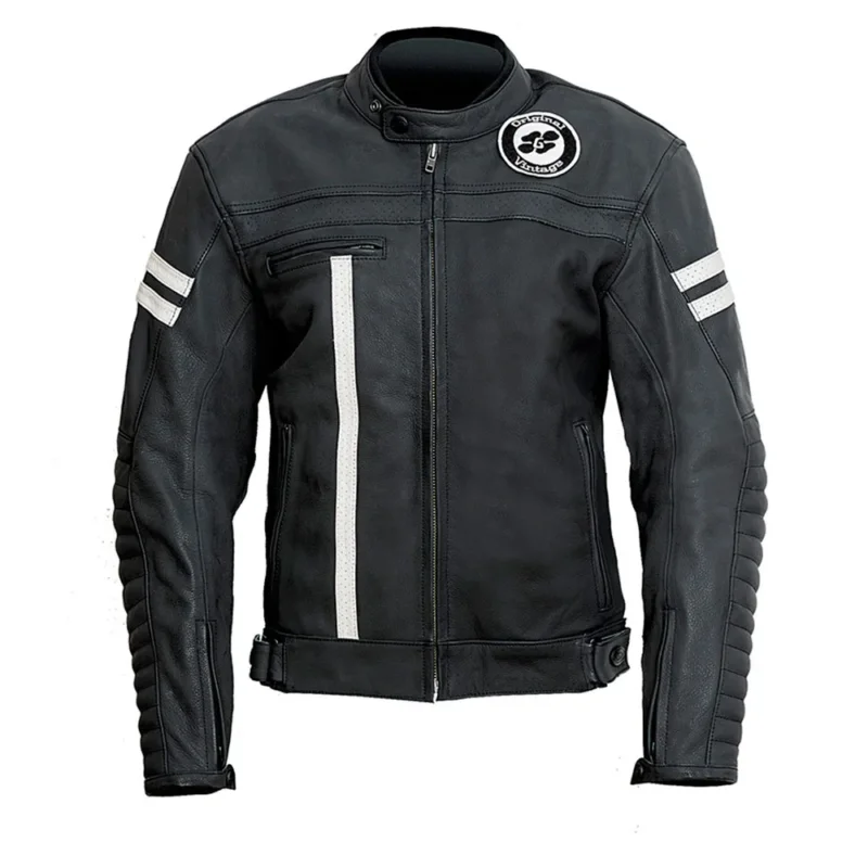 Commande En Gros Garibaldi Veste en cuir Moka Racer SAS-TEC