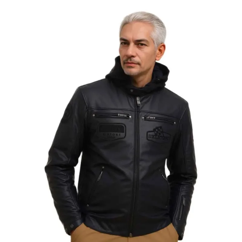 Nouvel Arrivage Helstons Veste en cuir Rival