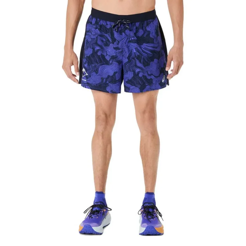 Meilleur Choix Asics Short Fujitrail All Over Printed 5in