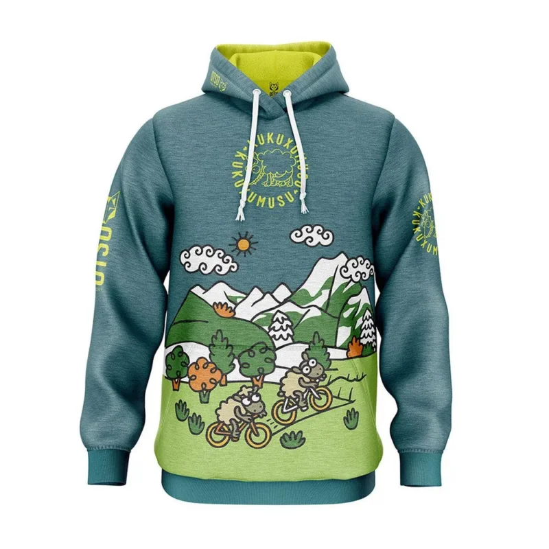 Otso Sweat à capuche Kukuxumusu Bike Nouvel Arrivage