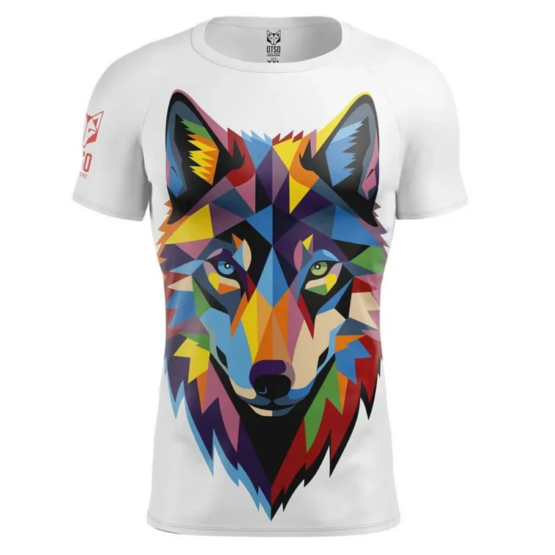 Otso T-shirt à manches courtes Be A Wolf Dernier Modèle