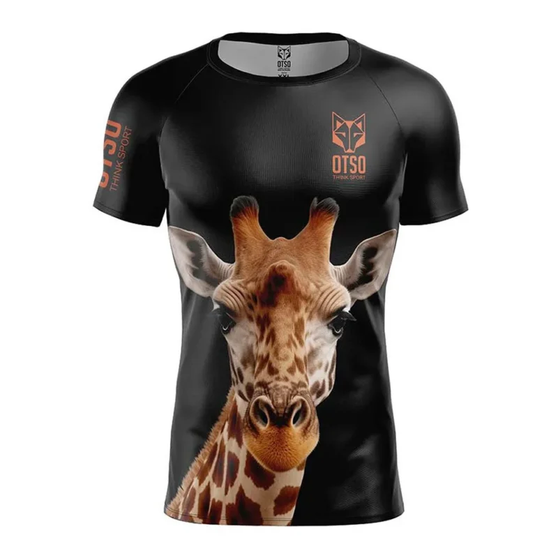 Otso T-shirt à manches courtes Giraffe reconditionné Acheter En Ligne