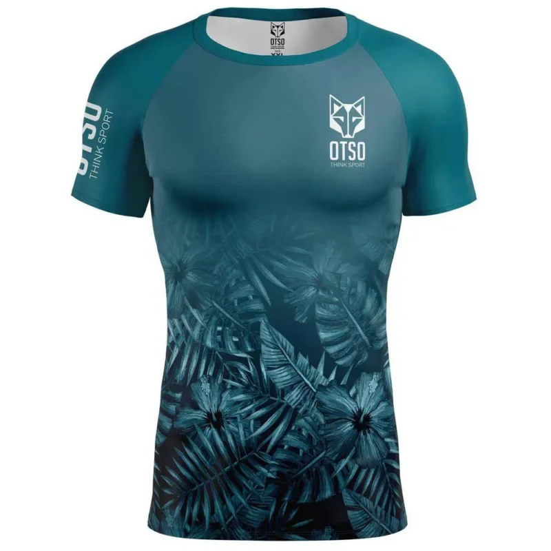 Otso T-shirt à manches courtes M/corta Tropical Green Affaire À Saisir