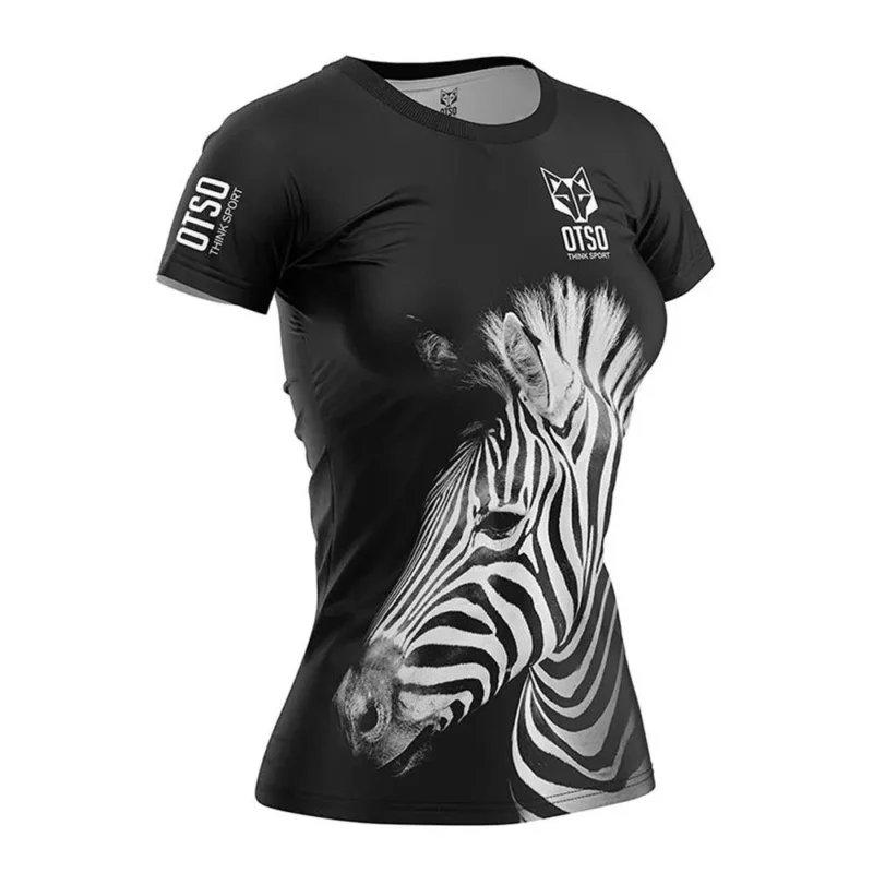 Otso T-shirt à manches courtes Zebra Prix Réduit