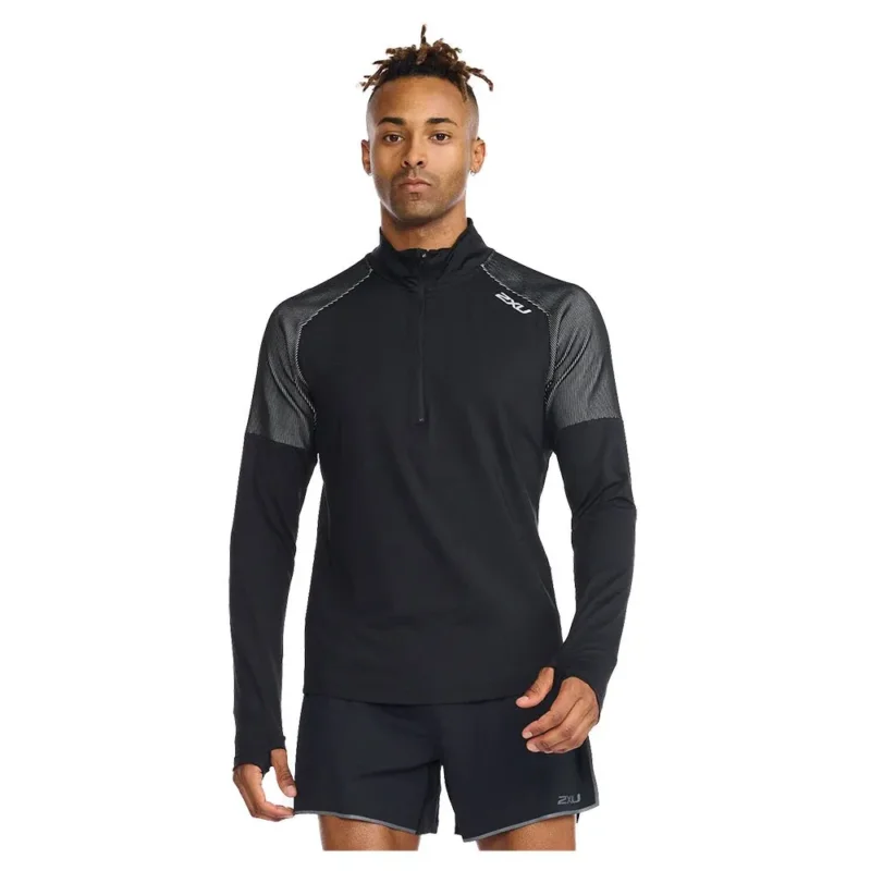Achat Immédiat 2XU T-shirt à manches longues avec demi-zip Light Speed