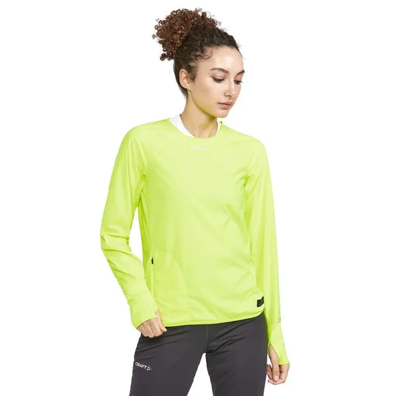 Craft T-shirt à manches longues Pro Hypervent Wind Expédition Rapide