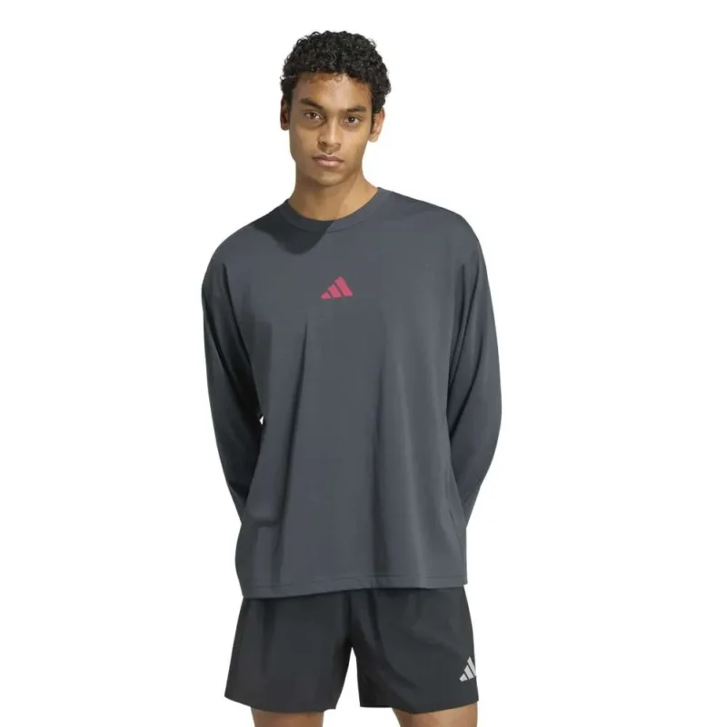 adidas T-shirt à manches longues Running State Of Mind Graphic Meilleure Vente