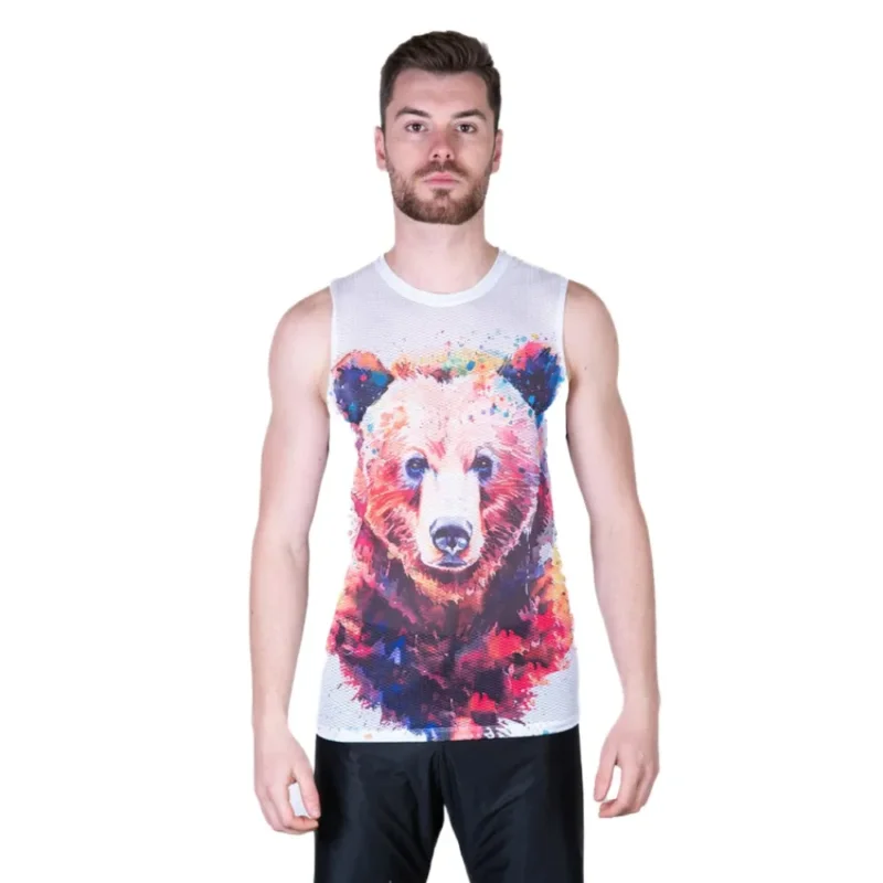 Otso T-shirt sans manches Be Wild Bear Jusqu'à Épuisement Des Stocks