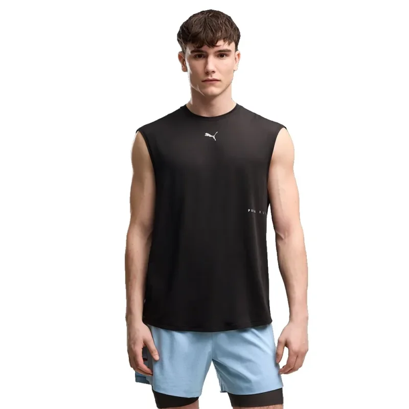 Vente Directe Puma T-shirt sans manches Brightstride Cloudspun